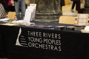 TRYPO table in the lobby